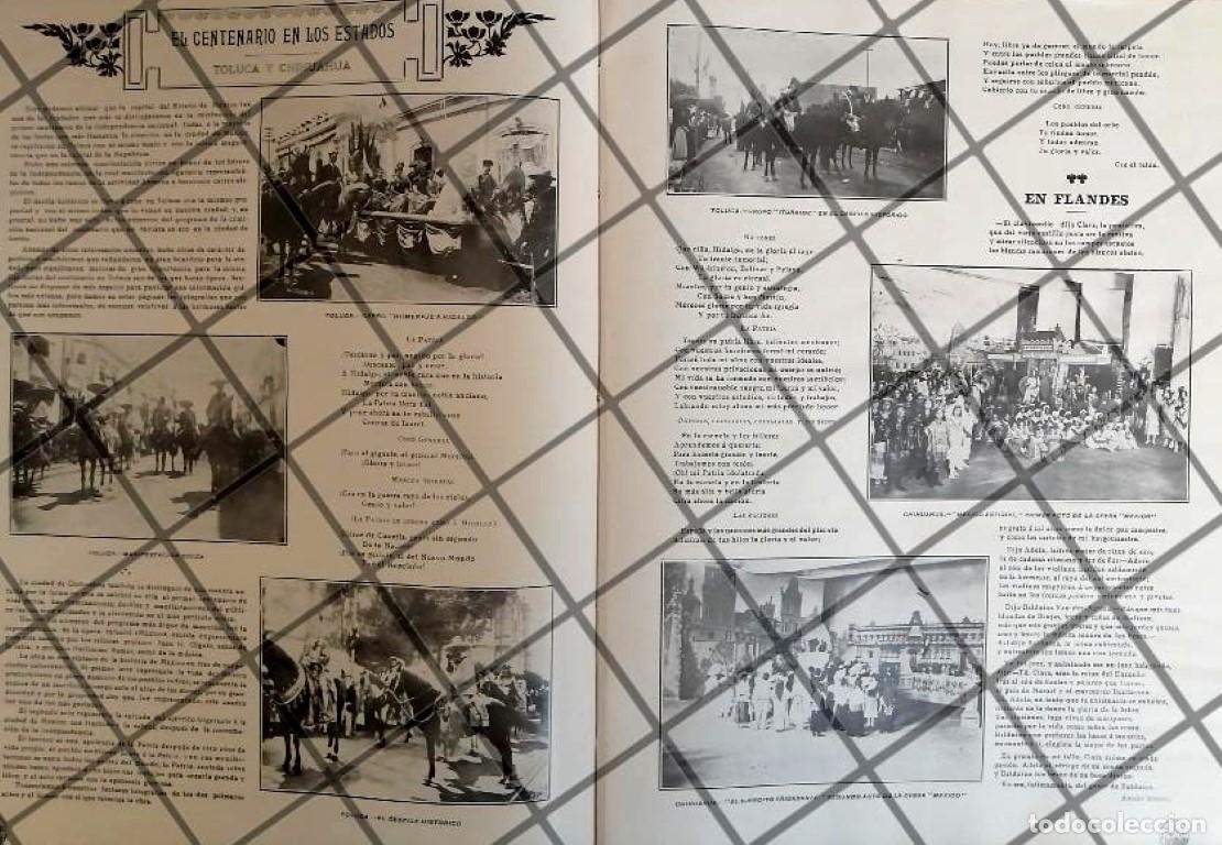 Collectionnisme d'affiches: AFICHE ANTIGUO CENTENARIO EN TOLUCA Y CHIHUAHUA 1910