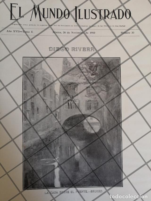 Collectionnisme d'affiches: PORTADA ANTIGUA DE DIEGO RIVERA 1910