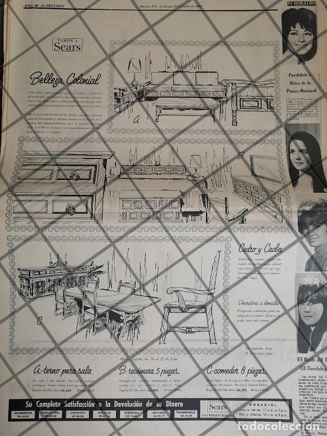 Collectionnisme d'affiches: PUBLICIDAD RETRO. TIENDA SEARS 1964 TAM. POSTER /17