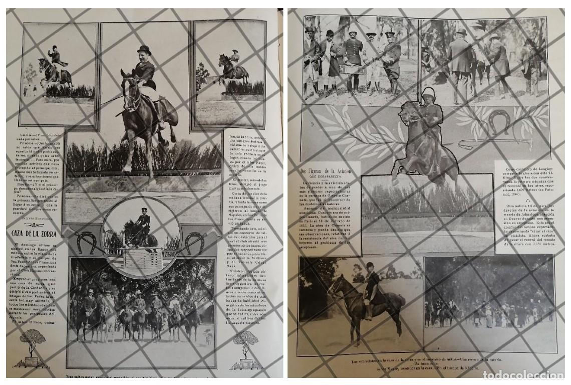 Collezionismo di affissi: AFICHE ANTIGUO COMPETENCIA HIPICA EN LOS PINOS 1910