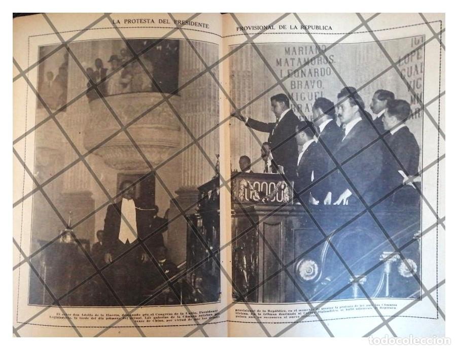 Collezionismo di affissi: AFICHE ANTIGUO ADOLFO DE LA HUERTA TOMA POSESION 1920