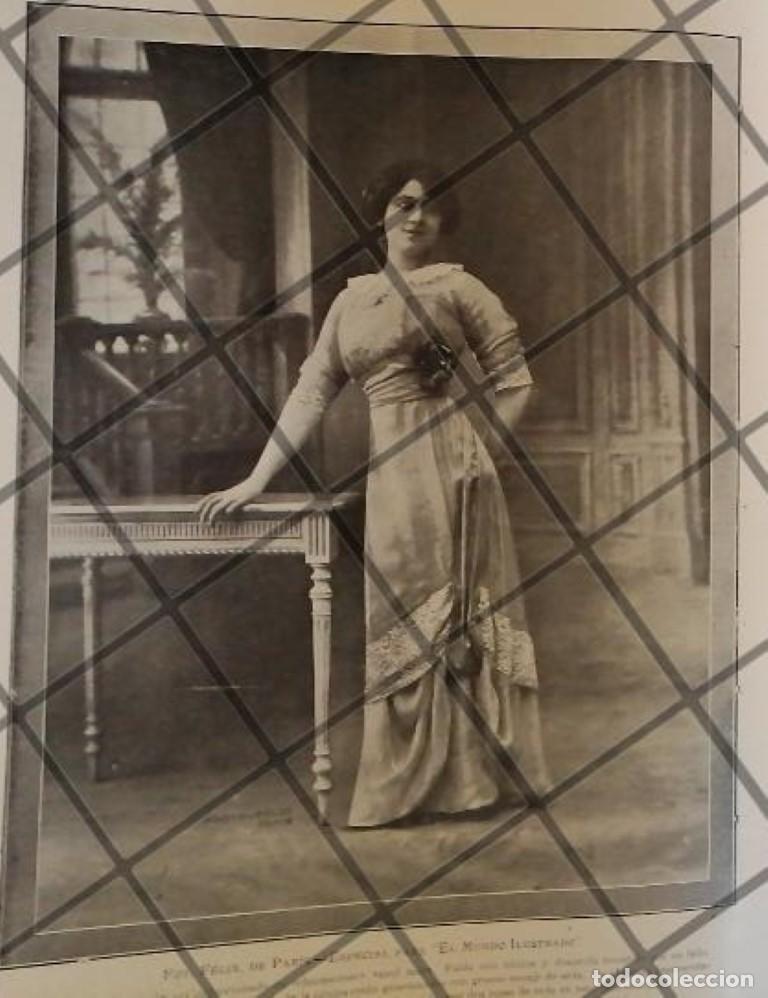 Sammeln von Plakaten: CARTEL ANTIGUO 1910 VESTIDOS DE LUJO CASA FELIX DE PARIS 6