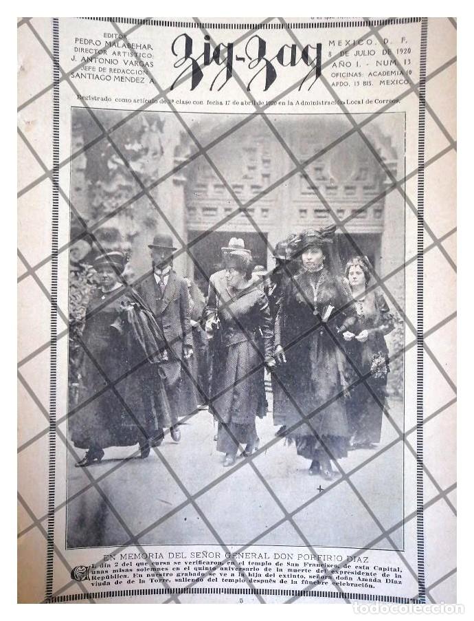 Sammeln von Plakaten: AFICHE ANTIGUO MISA A PORFIRIO DIAZ 1920 AMADA DIAZ