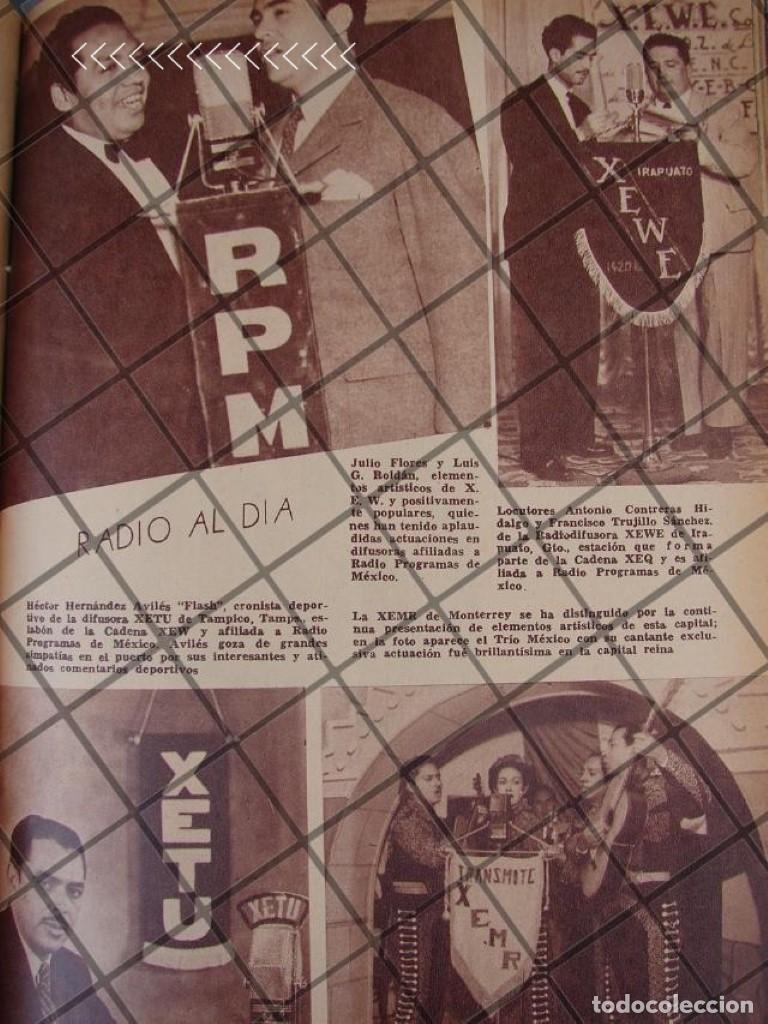 Sammeln von Plakaten: AFICHE ANTIGUO. HECTOR HERNANDEZ AVILES Y LA X.E.T.U. 1944