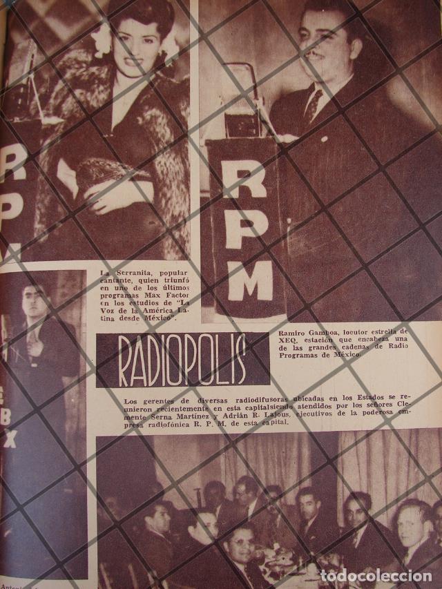 Poster collecting: AFICHE ANTIGUO RAMIRO GAMBOA Y OTROS LOCUTORES 1944