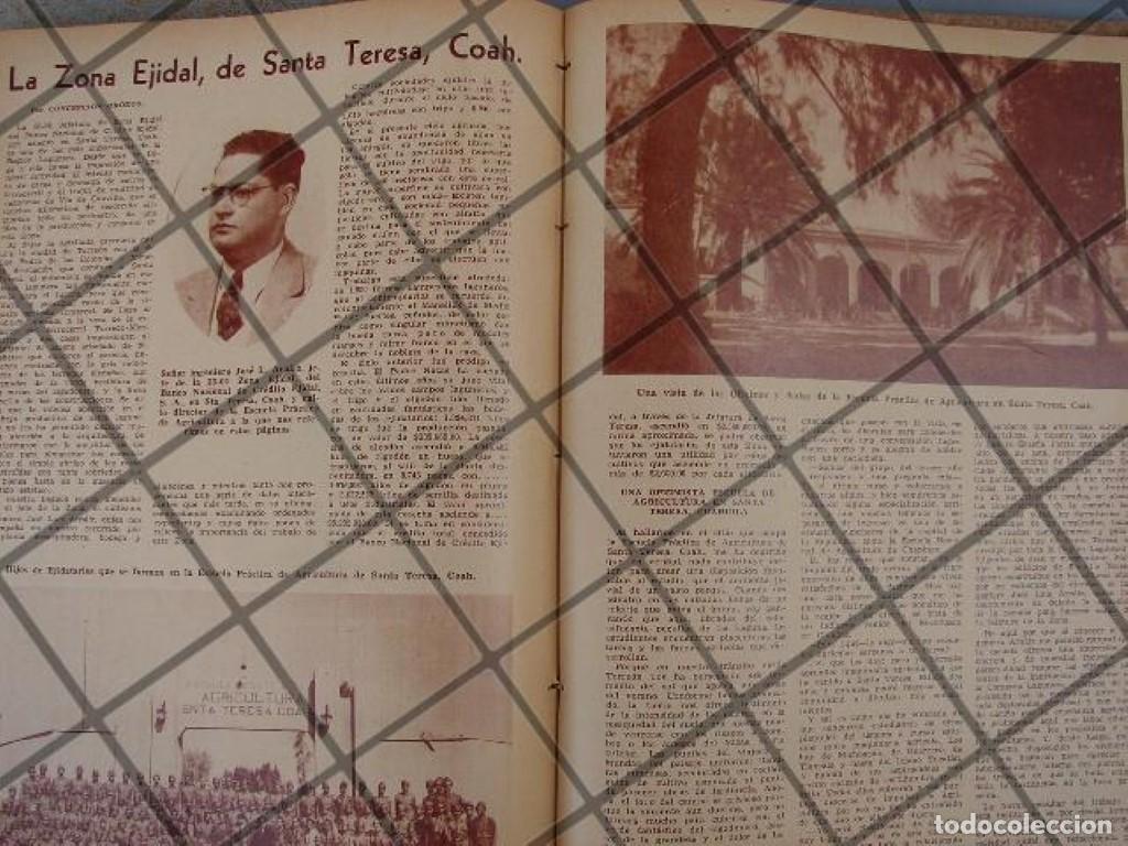 Sammeln von Plakaten: AFICHE ANTIGUO OBRAS EJIDALES, SANTA TERESA COAHUILA 1944