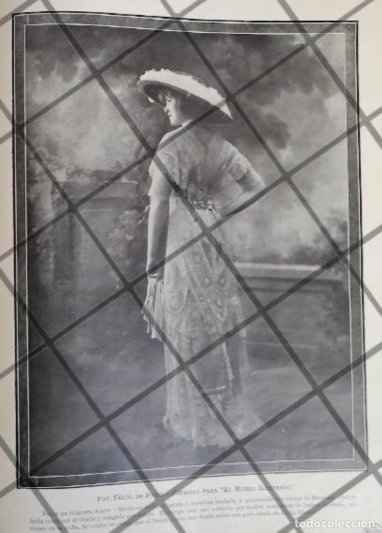 Sammeln von Plakaten: CARTEL ANTIGUO 1910 VESTIDOS DE LUJO CASA FELIX DE PARIS 11