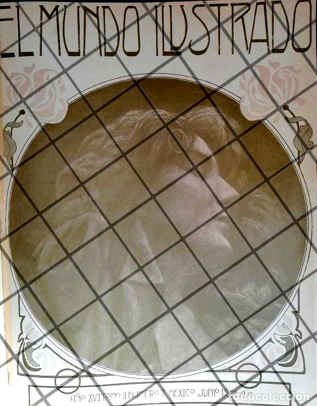 Coleccionismo de carteles: PORTADA ANTIGUA ARTISTICA ART NOUVEAU 1910 -J12