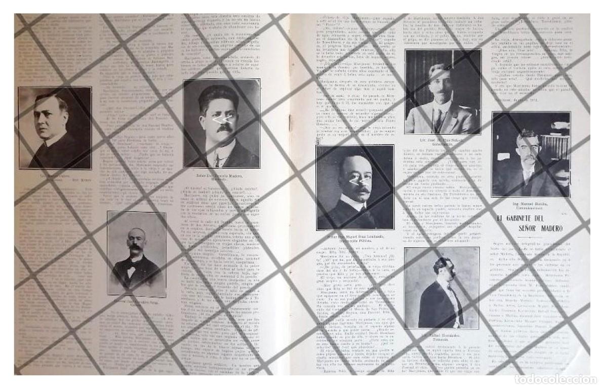 Coleccionismo de carteles: AFICHE ANTIGUO GABINETE DE FRANCISO Y MADERO 1911