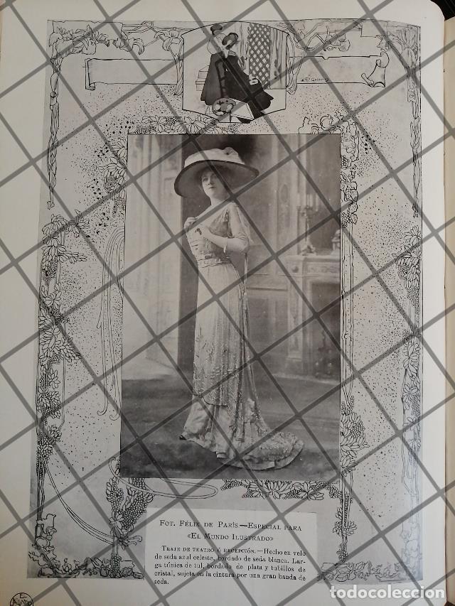 Coleccionismo de carteles: CARTEL ANTIGUO 1910 VESTIDOS DE LUJO 29