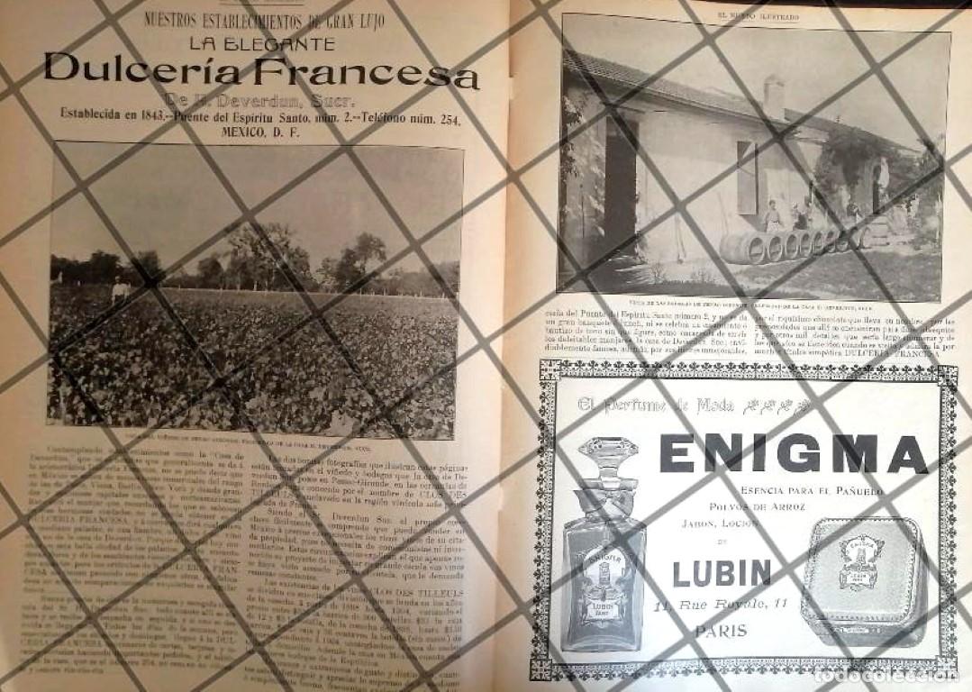 Coleccionismo de carteles: PUBLICIDAD ANTIGUA FABRICA DE DULCES DEVERDUN 1906 /RARO