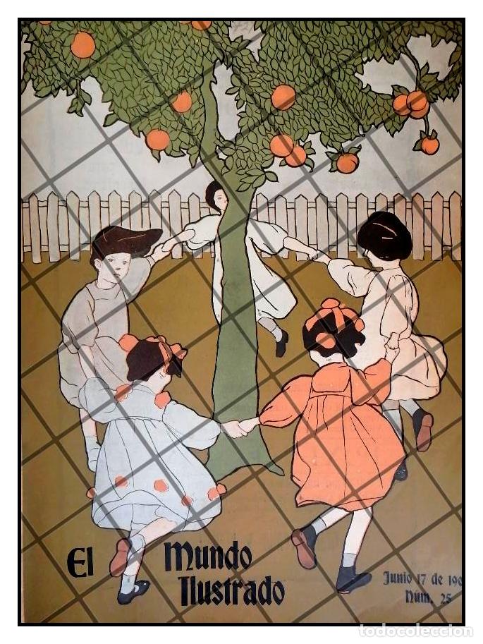 Coleccionismo de carteles: PORTADA ANTIGUA 1906 RONDAS INFANTILES