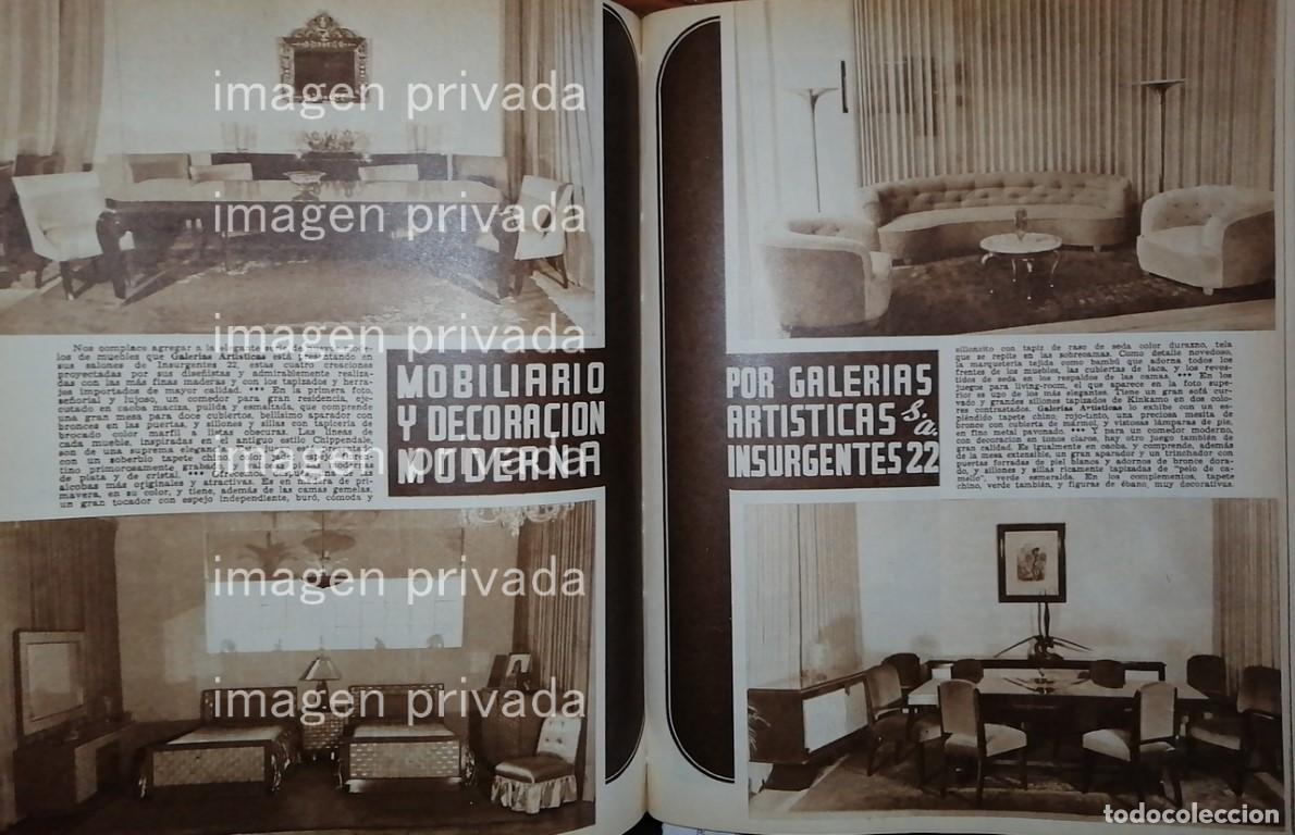 Poster collecting: CARTEL ANTIGUO MUEBLERIA GALERIAS ARTISTICAS S.A 1948