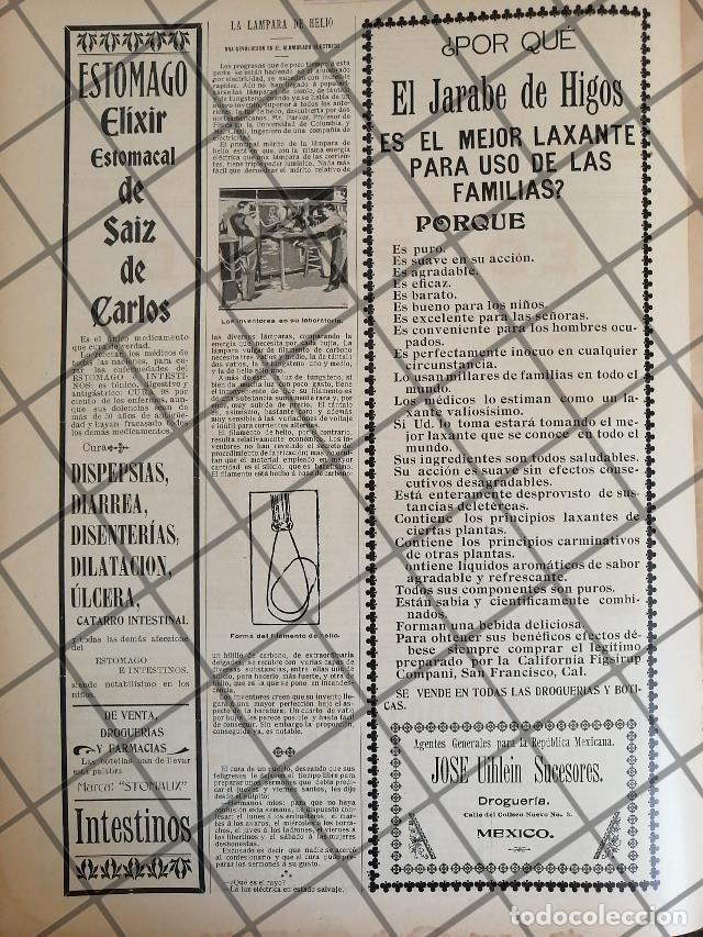 Collezionismo di affissi: CARTEL ANTIGUO DROGUERIA BOTICA JOSE UIHLEIN 1907 Y MAS