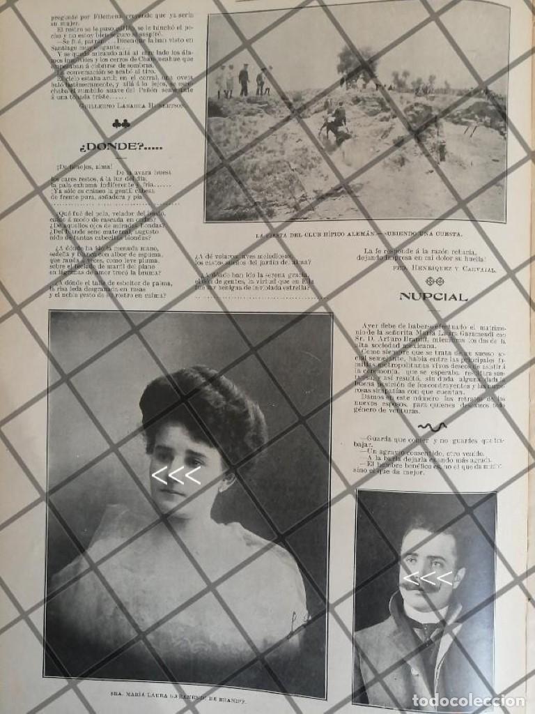 Collezionismo di affissi: AFICHE ANTIGUO BODA. BRANIFF GARAMENDI 1906 Y MAS