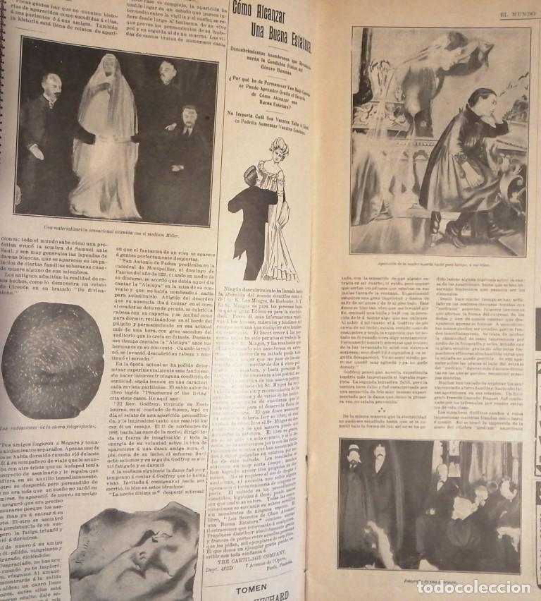 Collezionismo di affissi: AFICHE ANTIGUO ESPIRITISTAS Y MEDIUMS EN 1906