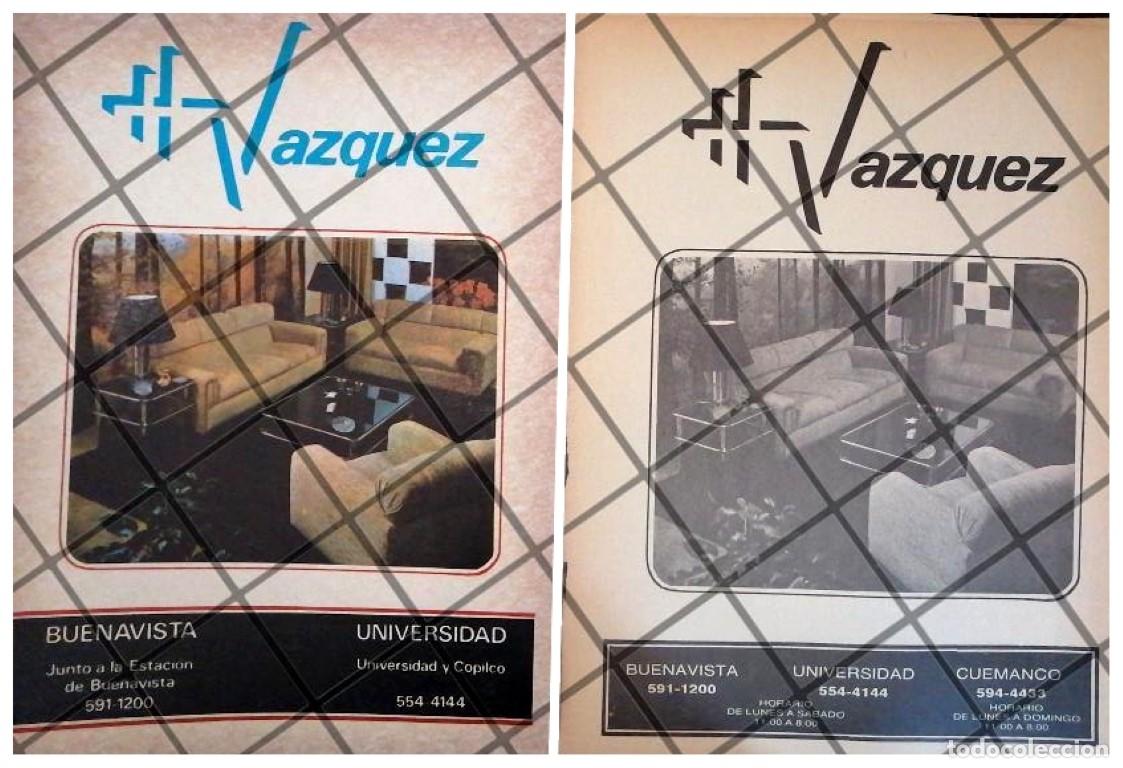 Sammeln von Plakaten: 2 AFICHES RETRO MUEBLERIA HERMANOS VAZQUEZ 1983
