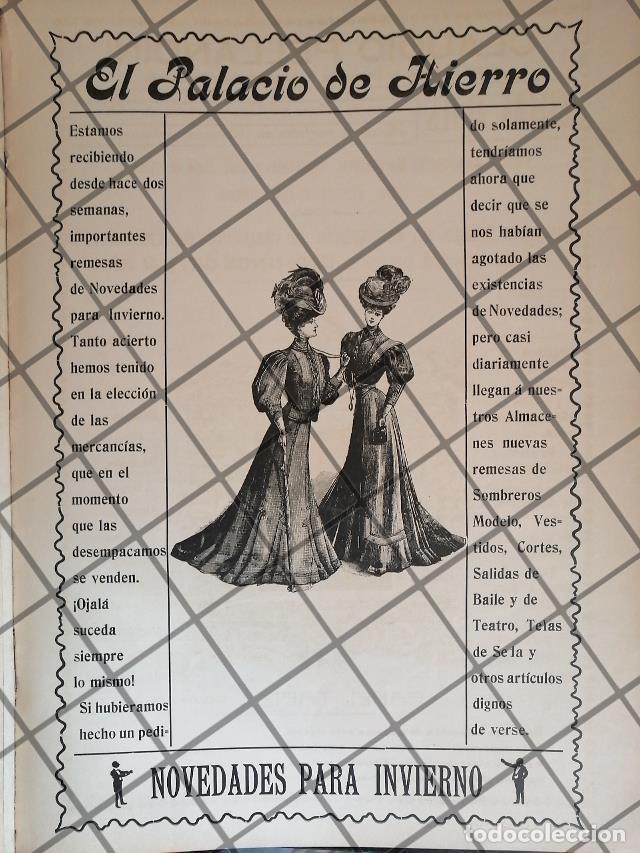 Sammeln von Plakaten: CARTEL ANTIGUO EL PALACIO DE HIERRO 1907 -89