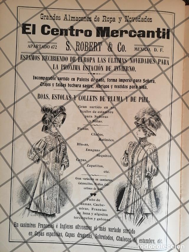 Sammeln von Plakaten: CARTEL ANTIGUO TIENDA EL CENTRO MERCANTIL 1907 -34