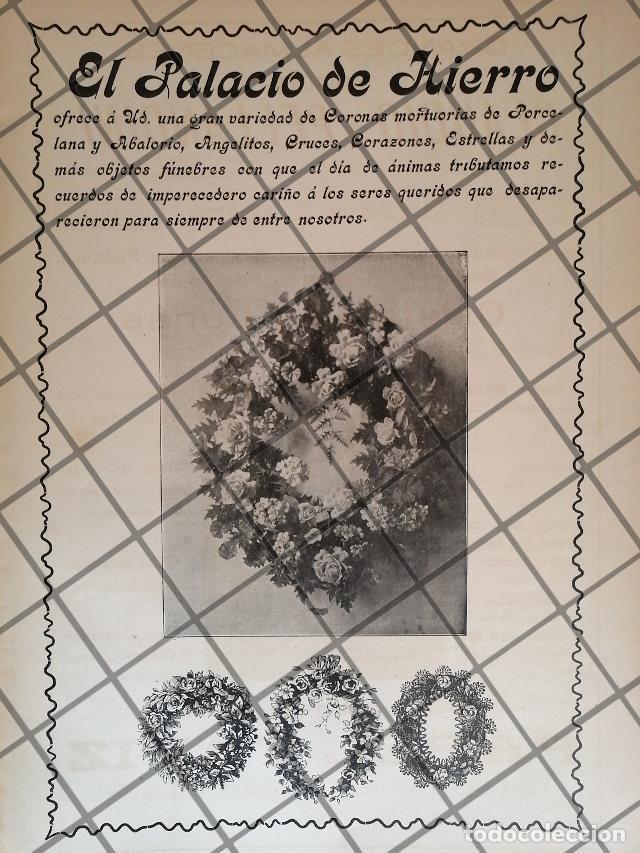 Sammeln von Plakaten: CARTEL ANTIGUO EL PALACIO DE HIERRO 1907 -90