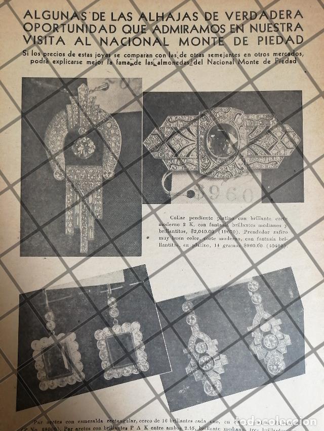 Sammeln von Plakaten: AFICHE ANTIGUO NACIONAL MONTE DE PIEDAD 1922