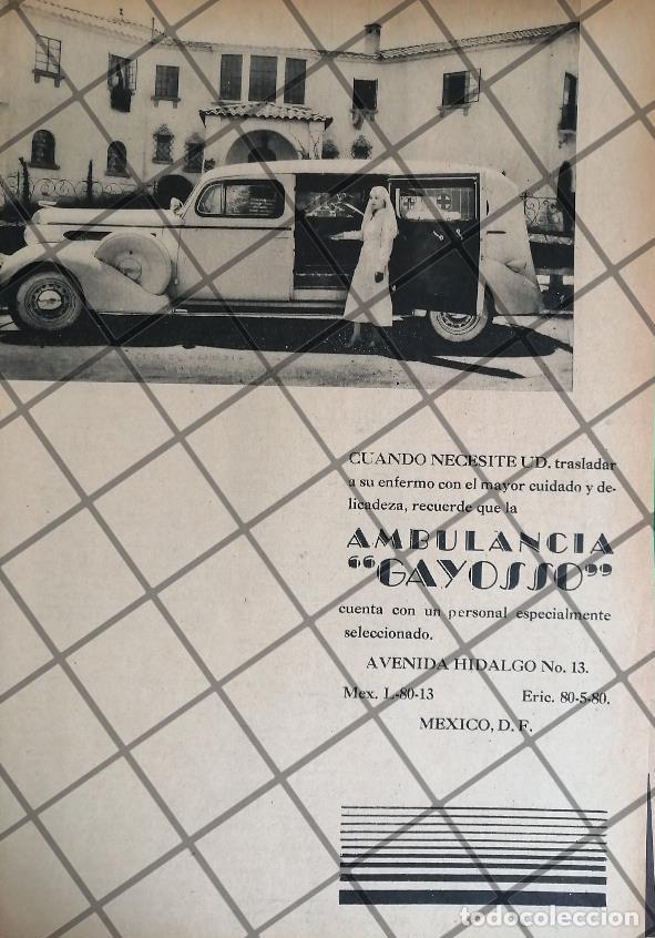 Sammeln von Plakaten: AFICHE ANTIGUO AMBULANCIAS GAYOSSO 1939 /5