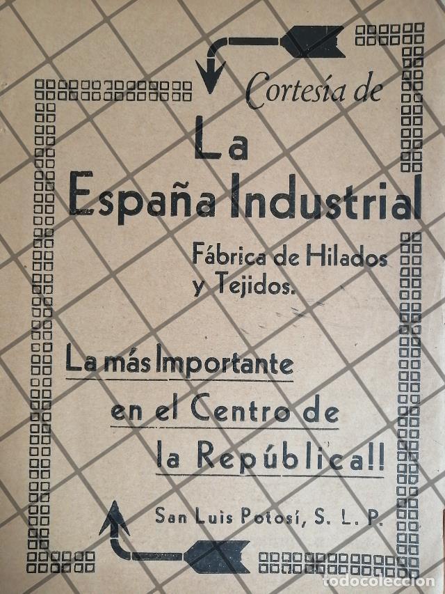 Sammeln von Plakaten: AFICHE RETRO HILADOS Y TEJIDOS LA ESPA&Ntilde;A INDUSTRIAL 1940 S.L.P