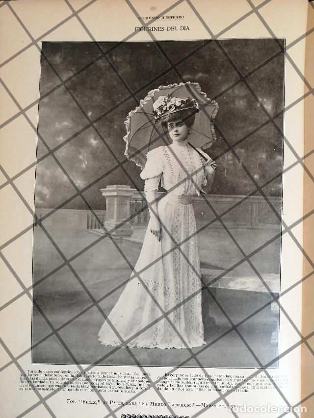 Sammeln von Plakaten: CARTEL PUBLICITARIO ANTIGUO VESTIDOS DE LA CASA BOURNICHE /2