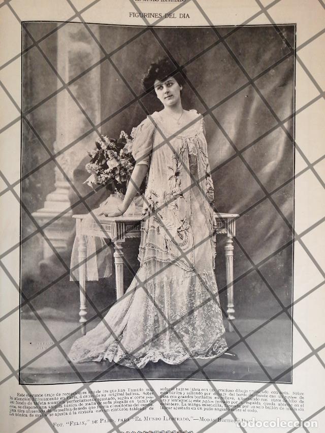 Sammeln von Plakaten: CARTEL PUBLICITARIO ANTIGUO VESTIDOS. CASA BECHOFF-DAVID 5