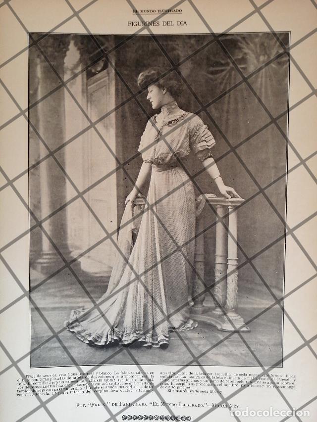 Sammeln von Plakaten: CARTEL PUBLICITARIO ANTIGUO. VESTIDO. CASA DE MODAS NEY SOEURS. 2