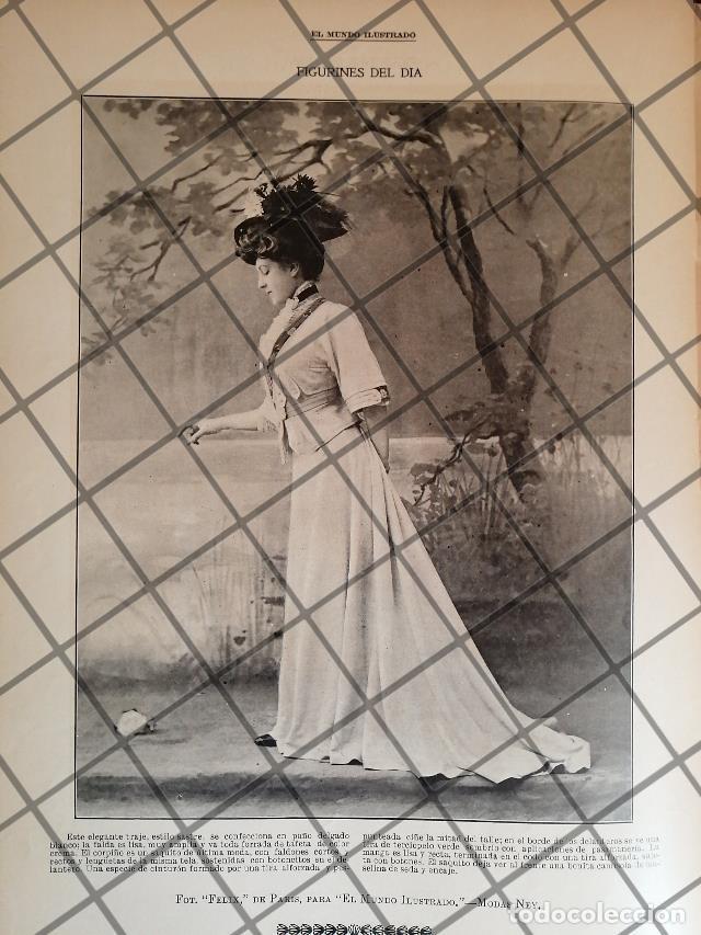 Sammeln von Plakaten: CARTEL PUBLICITARIO ANTIGUO. VESTIDO. CASA DE MODAS NEY SOEURS.