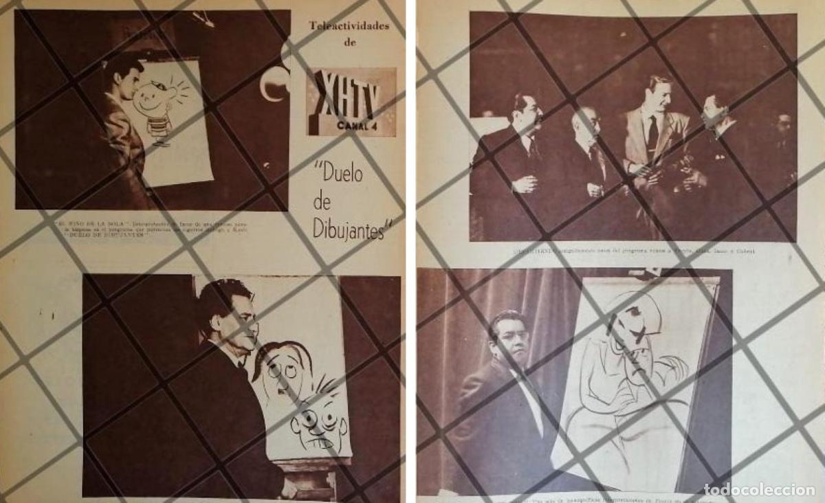 Collectionnisme d'affiches: AFICHE RETRO GARCIA CABRAL, RAFAEL FREYRE Y MAS EN XHTV 1953