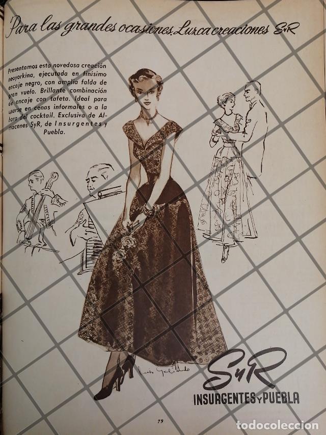 Collectionnisme d'affiches: CARTEL RETRO TIENDAS SALINAS Y ROCHA DIBUJO LUIS GALINDO 1948 8