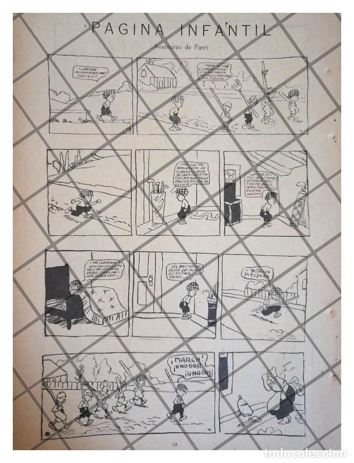 Collectionnisme d'affiches: RARA TIRA COMICA ANTIGUA. AVENTURAS DE PIPIRI 1920 /8