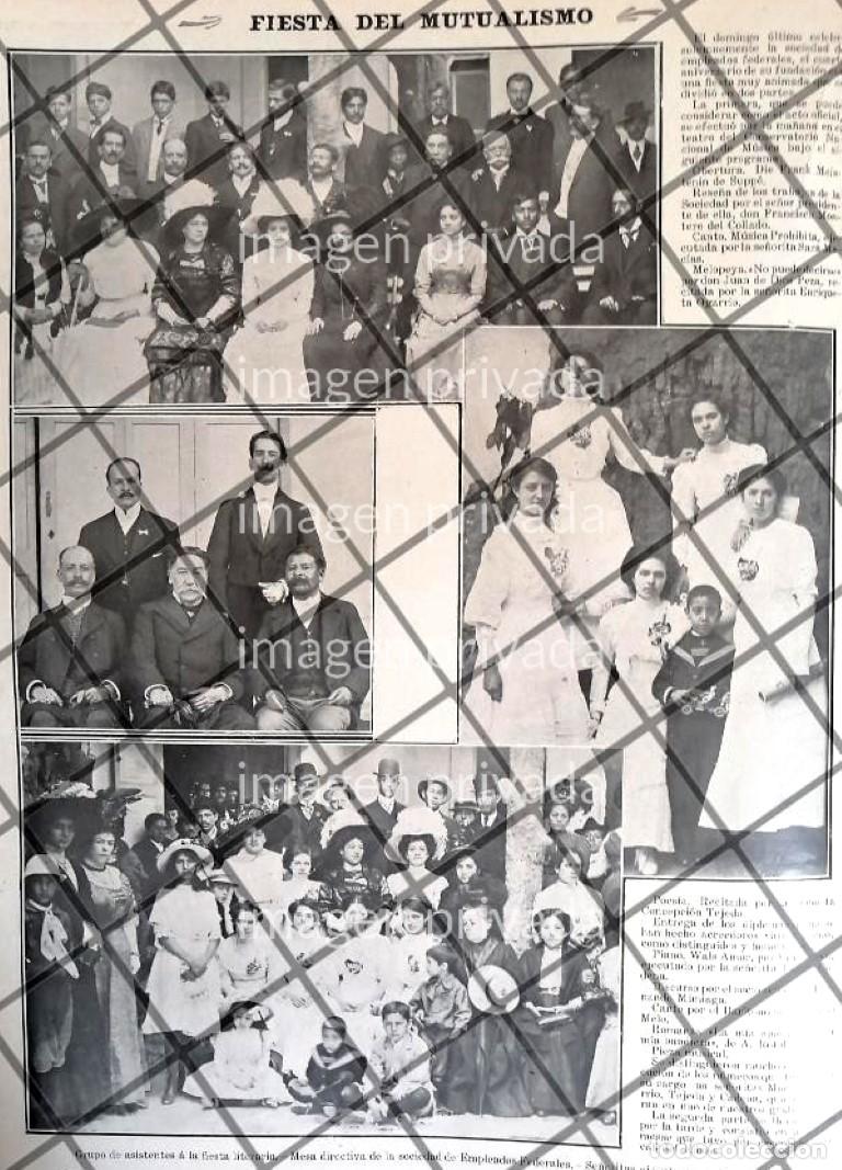 Sammeln von Plakaten: AFICHE ANTIGUO SINDICATO DE BUROCRATAS DEL ESTADO 1911