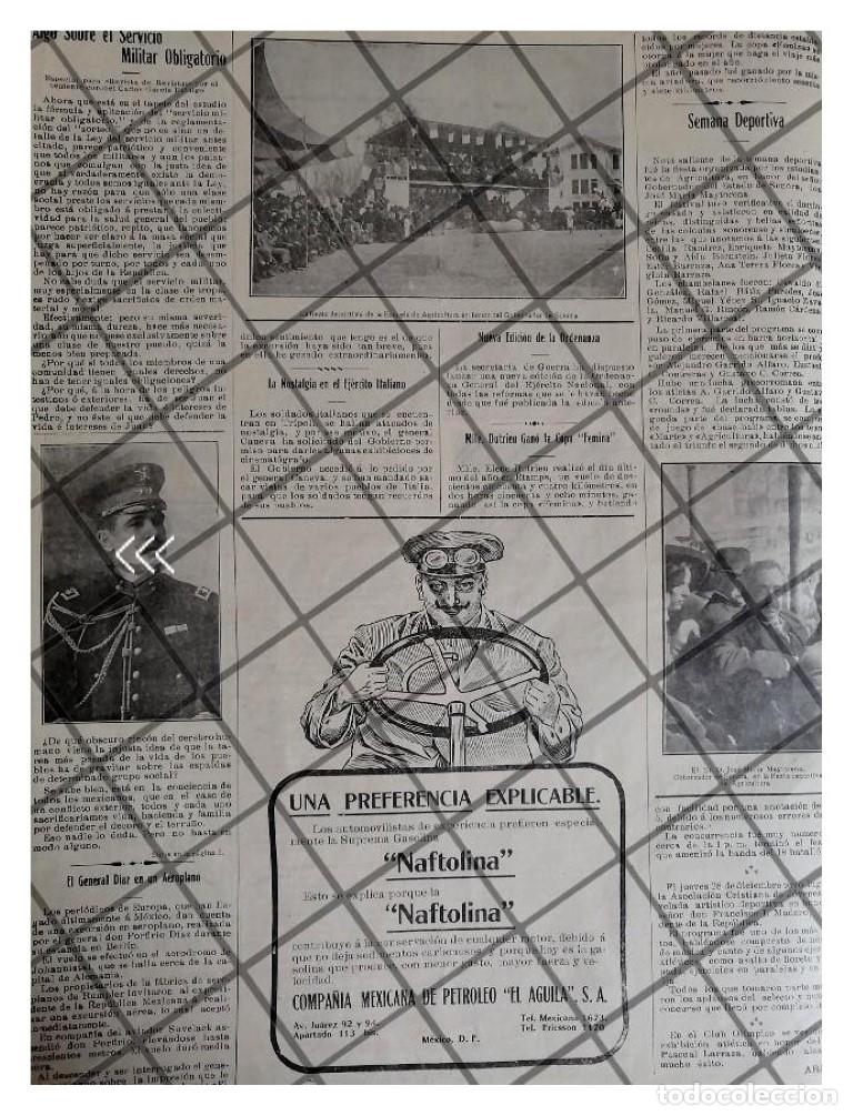 Sammeln von Plakaten: AFICHE ANTIGUO CORONEL CARLOS GARCIA HIDALGO Y MAS 1912