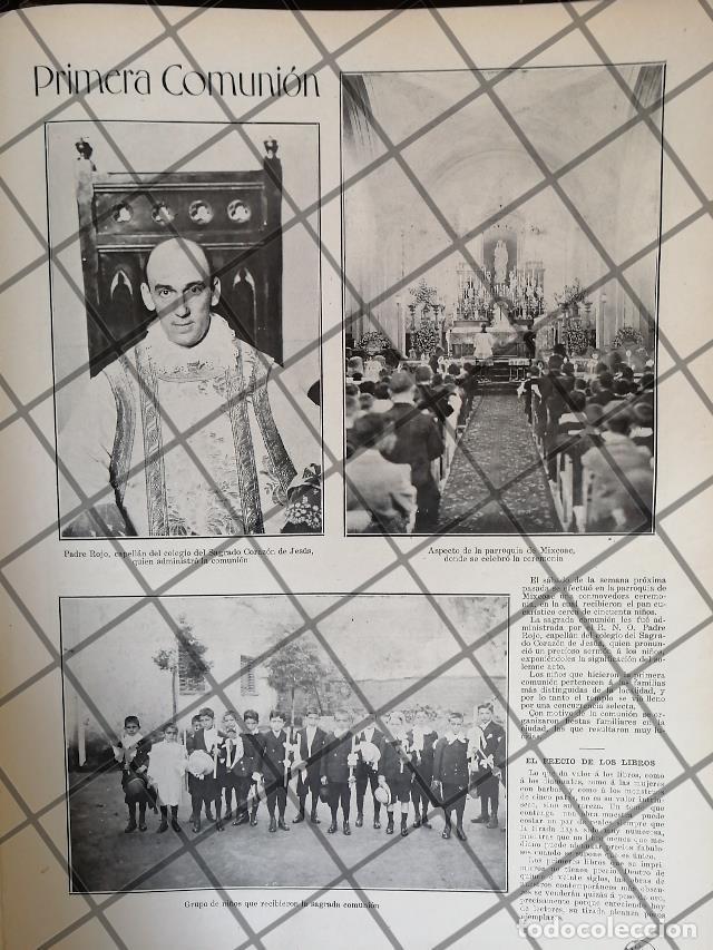 Sammeln von Plakaten: AFICHE ANTIGUO PARROQUIA DE MIXCOAC. PADRE ROJO 1911