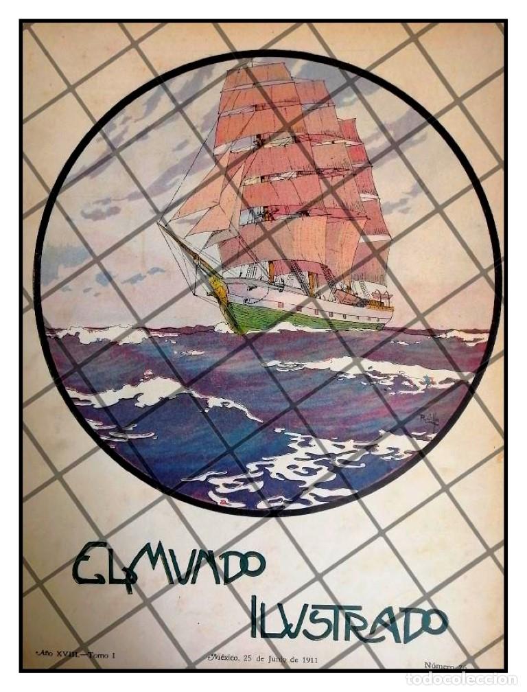 Collectionnisme d'affiches: PORTADA ANTIGUA ARTISTICA DE RAFAEL LILLO 1911. GALEON
