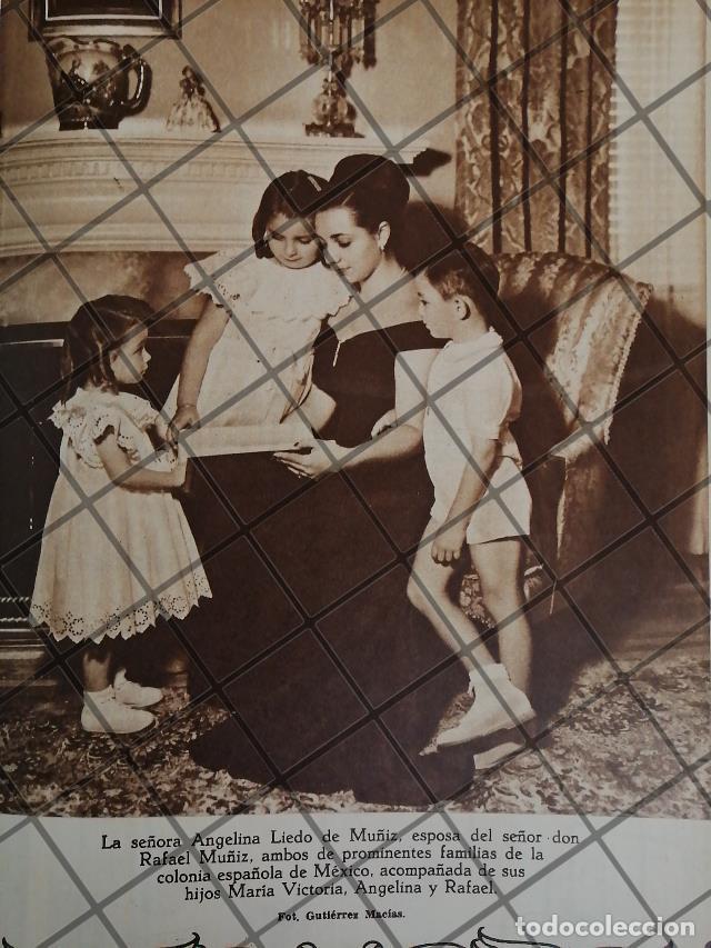 Collectionnisme d'affiches: AFICHE ANTIGUO FAMILIA MU&Ntilde;IZ LIEDO 1948