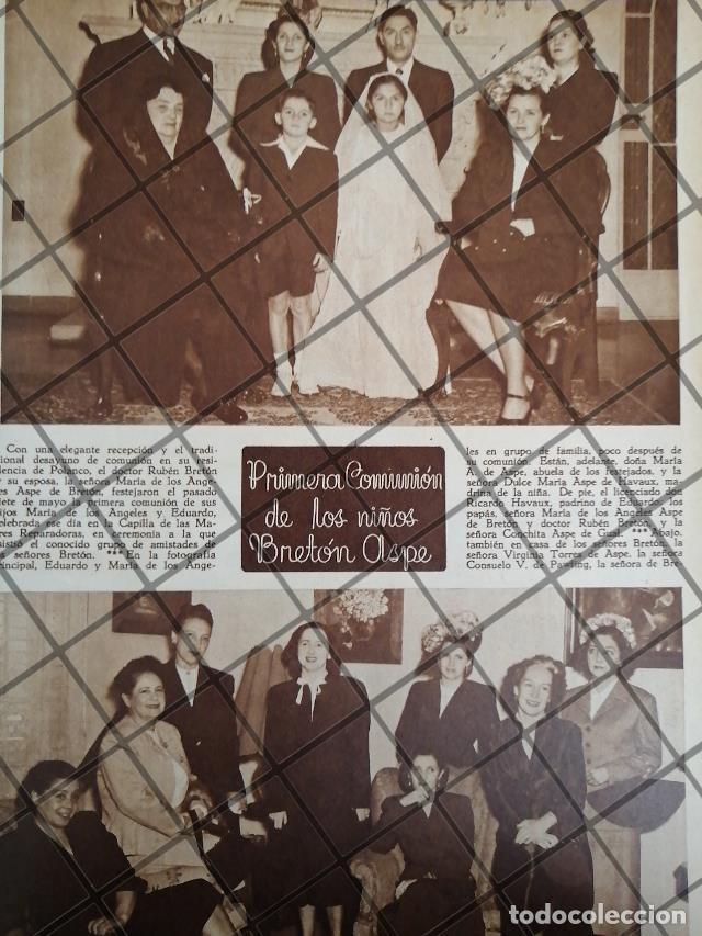 Sammeln von Plakaten: AFICHE ANTIGUO 1RA COMUNION NI&Ntilde;OS BRETON ASPE 1948