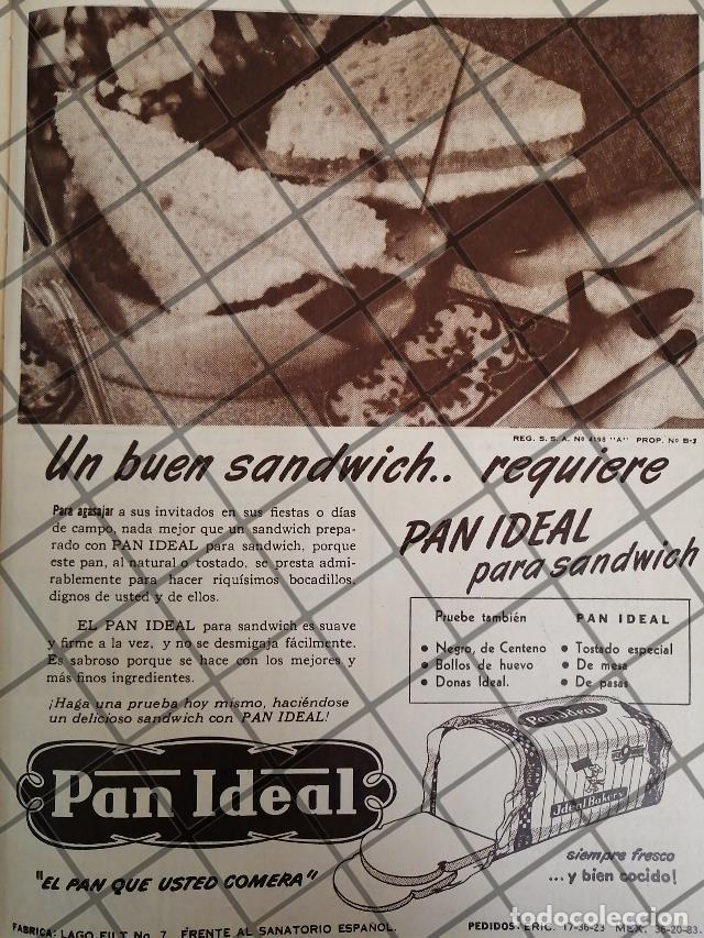 Collectionnisme d'affiches: CARTEL ANTIGUO. PAN DULCE PAN IDEAL S.A 1948 -7