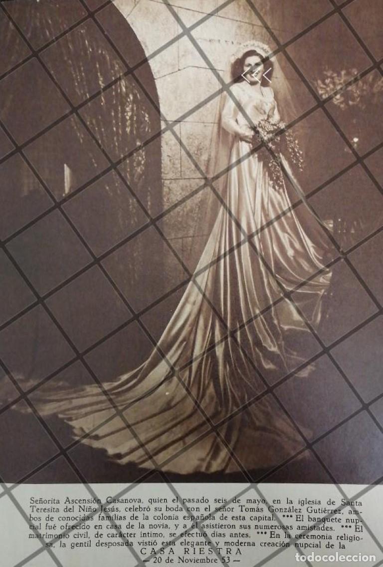 Collectionnisme d'affiches: AFICHE ANTIGUO CASA RIESTRA Y ASCENCION CASANOVA 1948