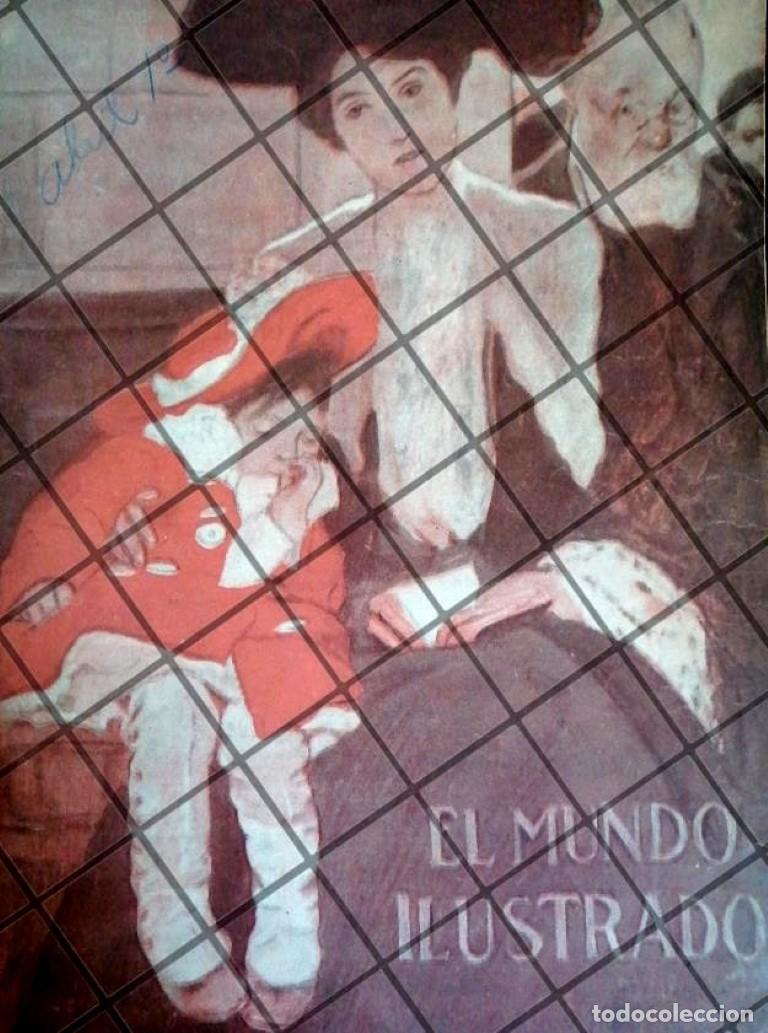 Collectionnisme d'affiches: PORTADA ANTIGUA ARTISTICA 1906 MADRE E HIJO