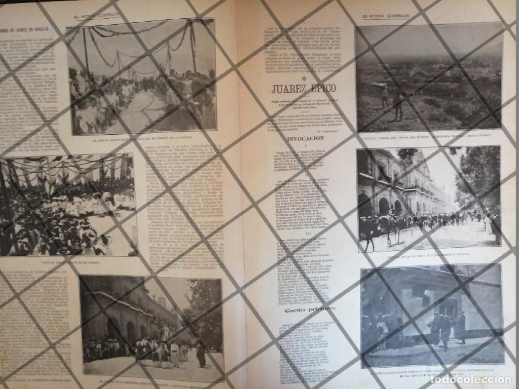 Collectionnisme d'affiches: AFICHE ANTIGUO CENTENARIO DE JUAREZ EN OAXACA 1906