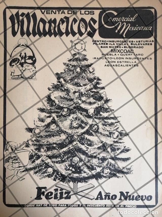 Collectionnisme d'affiches: PUBLICIDAD ANTIGUA TIENDA COMERCIAL MEXICANA 1968 /7