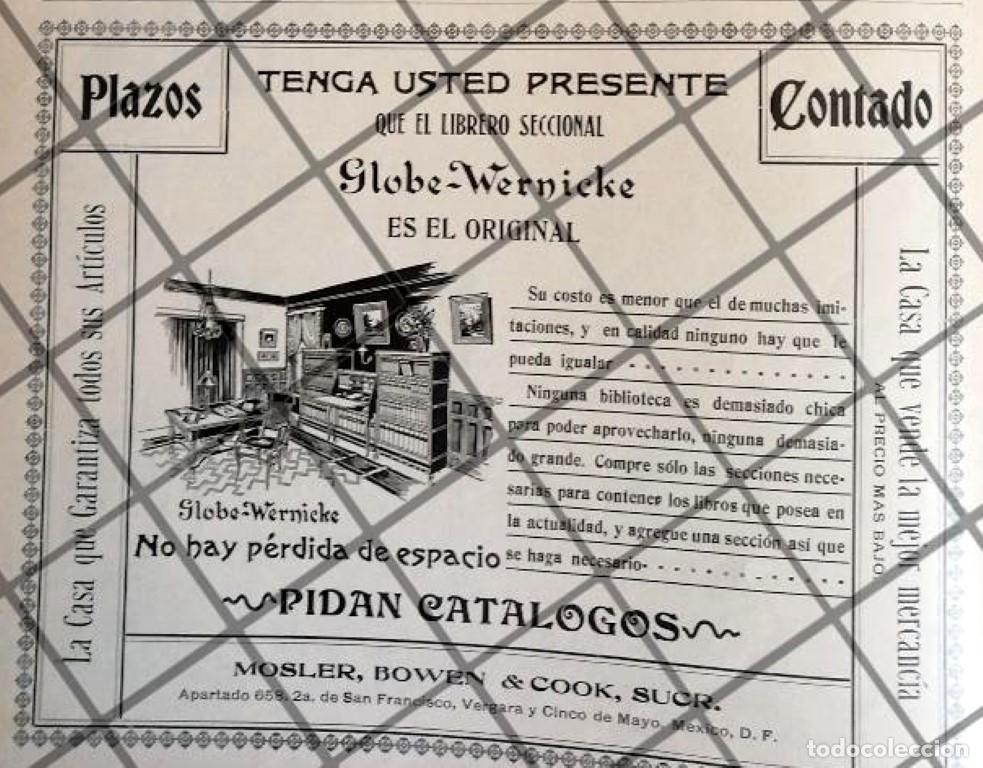 Collectionnisme d'affiches: CARTEL PUBLICITARIO ANTIGUO TIENDA MOSLER BOWEN 1906 /2