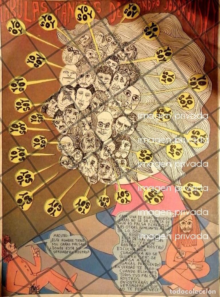 Sammeln von Plakaten: CARICATURA RETRO DE ALEJANDRO JODOROWSKY 1960s