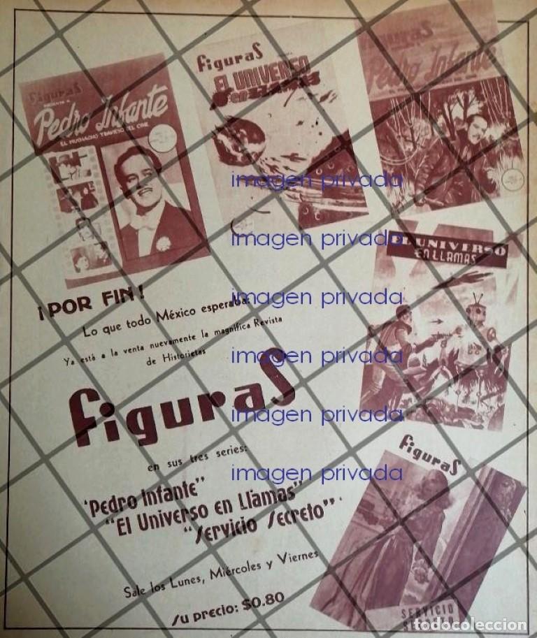 Sammeln von Plakaten: CARTEL PUBLICITARIO RETRO LANZAN REVISTA PEDRO INFANTE /N3