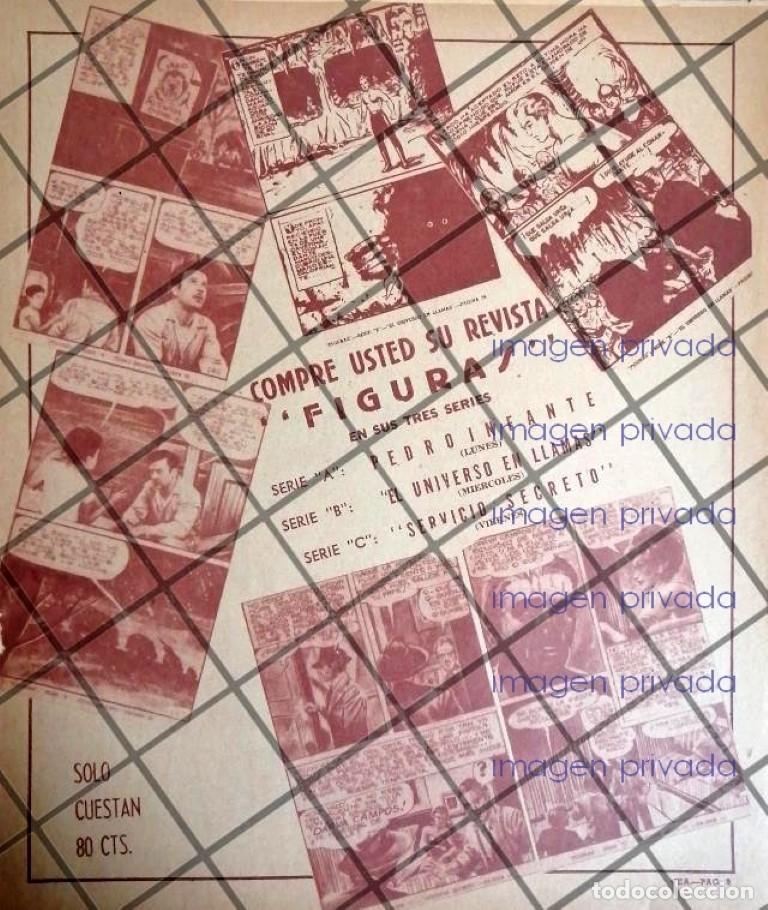 Sammeln von Plakaten: CARTEL PUBLICITARIO RETRO LANZAN REVISTA PEDRO INFANTE /N4