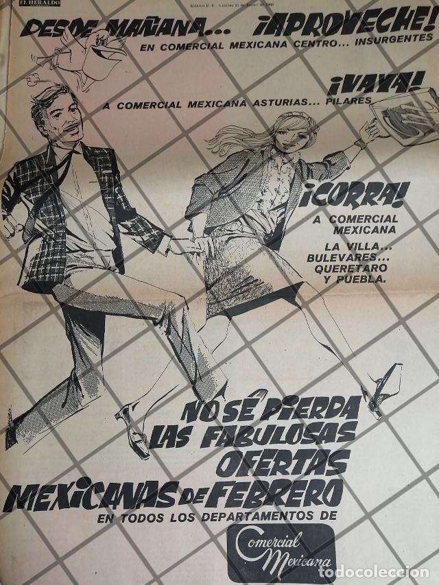 Sammeln von Plakaten: PUBLICIDAD RETRO TIENDA COMERCIAL MEXICANA D.F 1969
